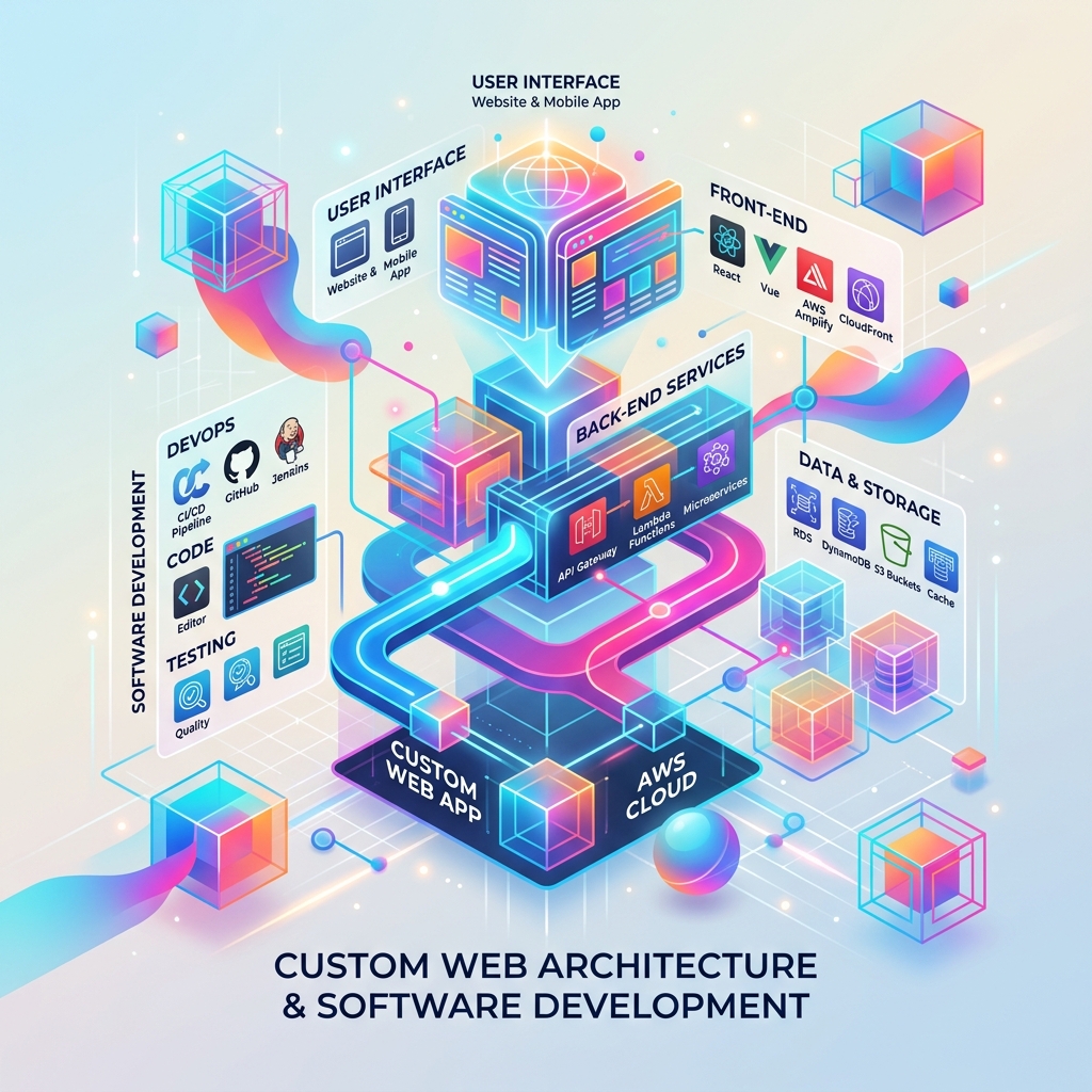Custom web architecture and applications at Wireframe Web Solution